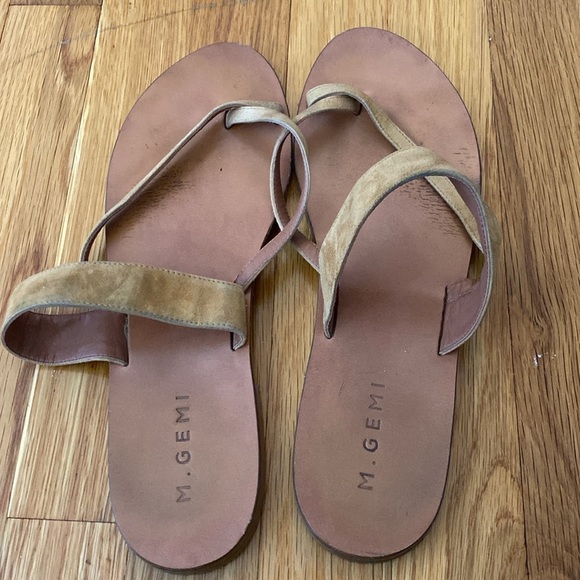 M. Gemi Women’s Yellow Sandals Size 42 - Picture 2 of 7